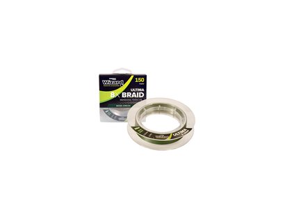 WIZARD ULTIMA 8X BRAID MOSS ZELENÁ PLETENÁ ŠNÚRA 150M 0,25 mm