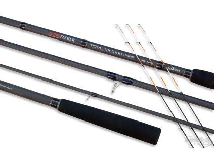 By Döme TEAM FEEDER Royal Method Carp 390MH 35-80g 3 diely