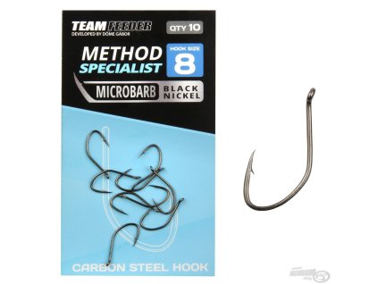 By Döme TEAM FEEDER Method Specialist - 10 háčik s protihrotom 10ks/bal.