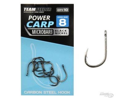 By Döme TEAM FEEDER Power Carp - 6 háčik s protihrotom 10ks/bal.