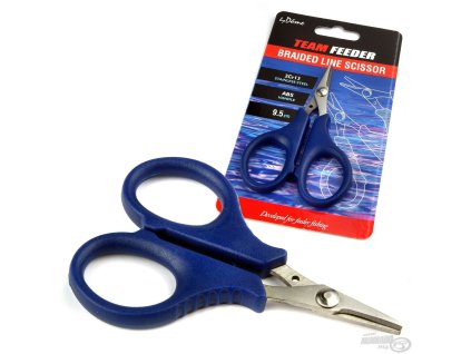 TEAM FEEDER Nožnice na strihanie pletených šnúr