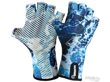 Letné rukavice Camou Blue XL