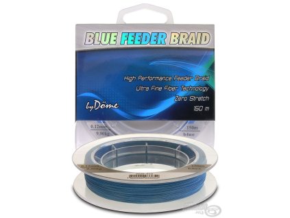 TEAM FEEDER Blue Feeder Braid 150 m 0,14 mm