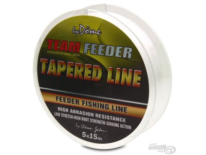 TEAM FEEDER Tapered Leader 5x15 m - 0,20-0,31 mm