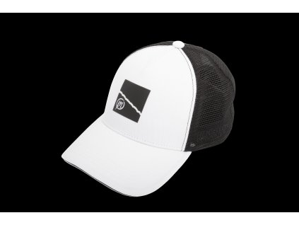 Preston White HD Cap Ventamesh - Biela čiapka