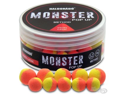 MONSTER Pop Up Method  - Červený losos