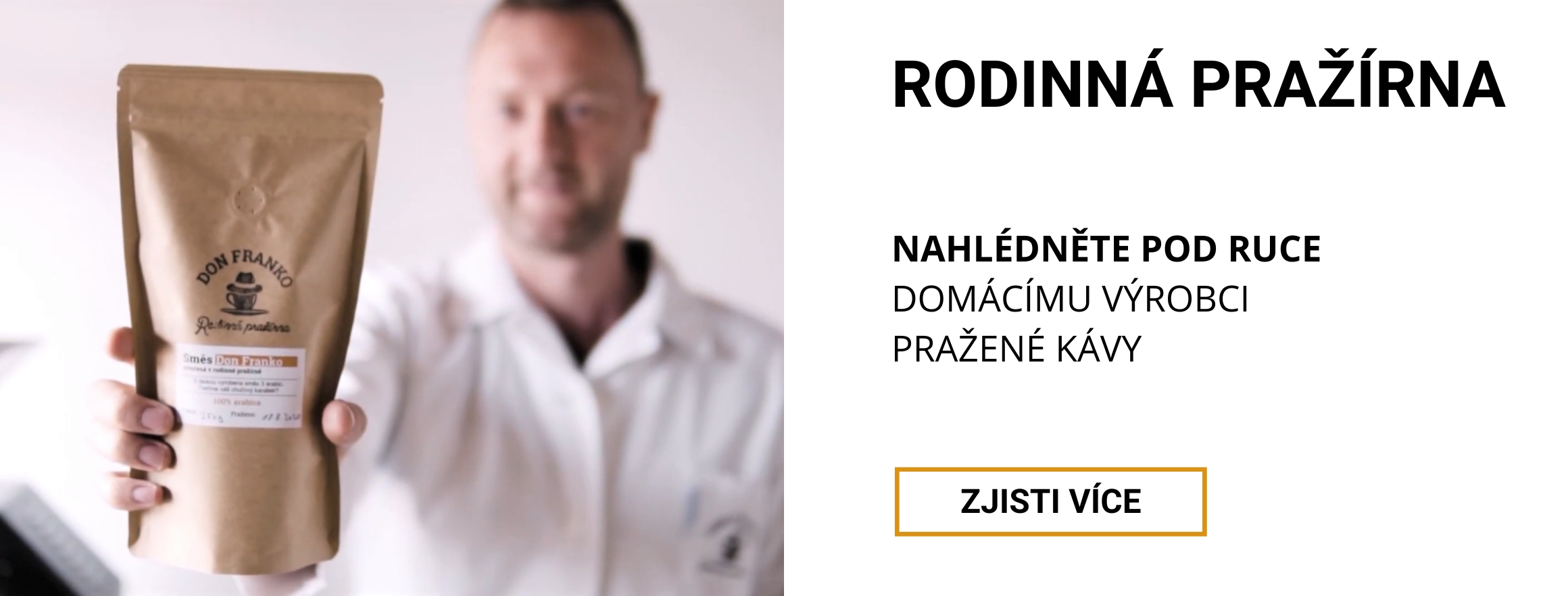Naše kávy pražíme v malých dávkách, abyste je měli vždy čerstvé.