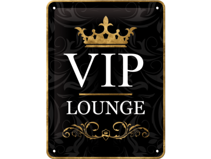 Plechová cedule – VIP Area