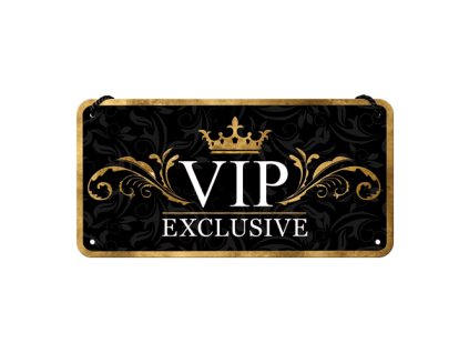 Závěsná cedule - VIP Exclusive