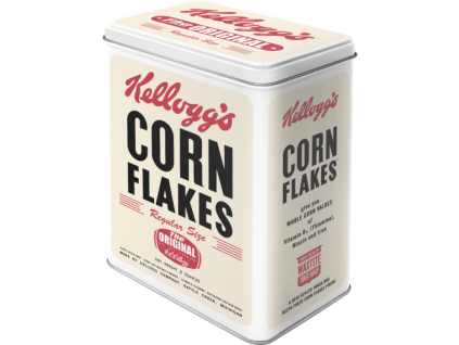 Plechová dóza L - Kellogg's Corn Flakes