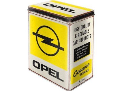 Plechová dóza L - Opel - Service