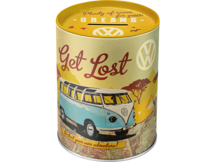 Plechová kasička - VW Get Lost