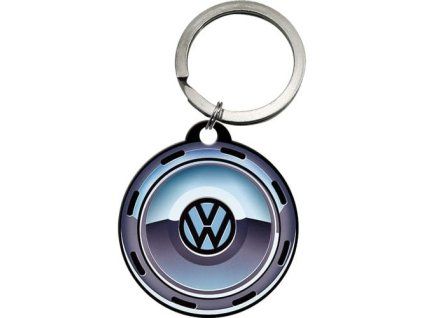 Retro klíčenka kulatá - VW Wheel