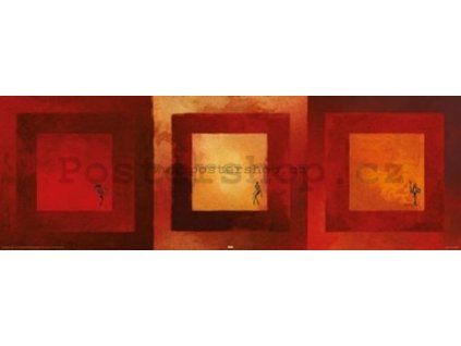 13739 plakat african style squares