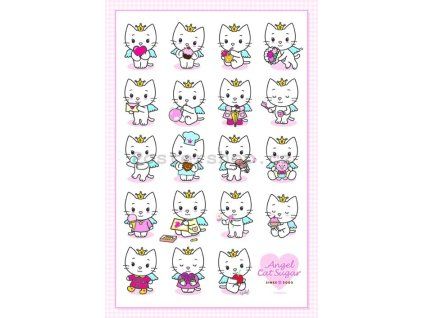 12785 plakat angel cat sugar multi