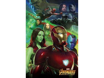 45913 plakat avengers infinity war iron man