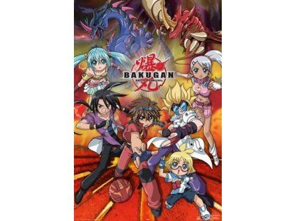13634 plakat bakugan action