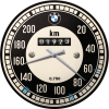 Nástěnné hodiny - BMW (Tachometr)