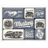 Sada magnetů - Ford Mustang (The Boss)