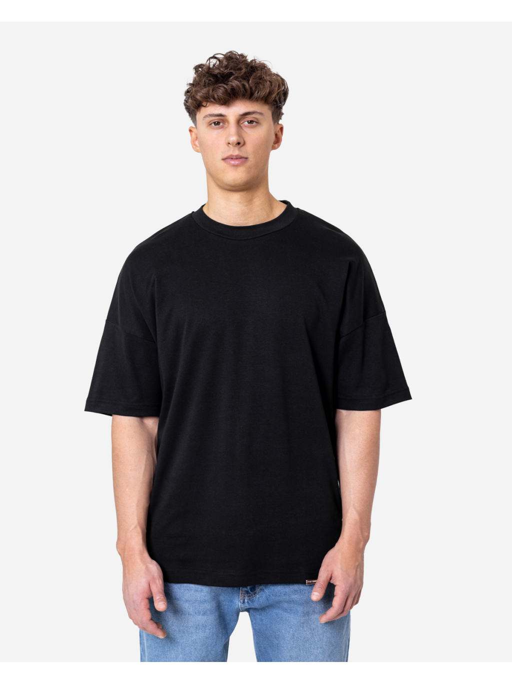 Oversized T-shirt Ground - black - DON LEMME