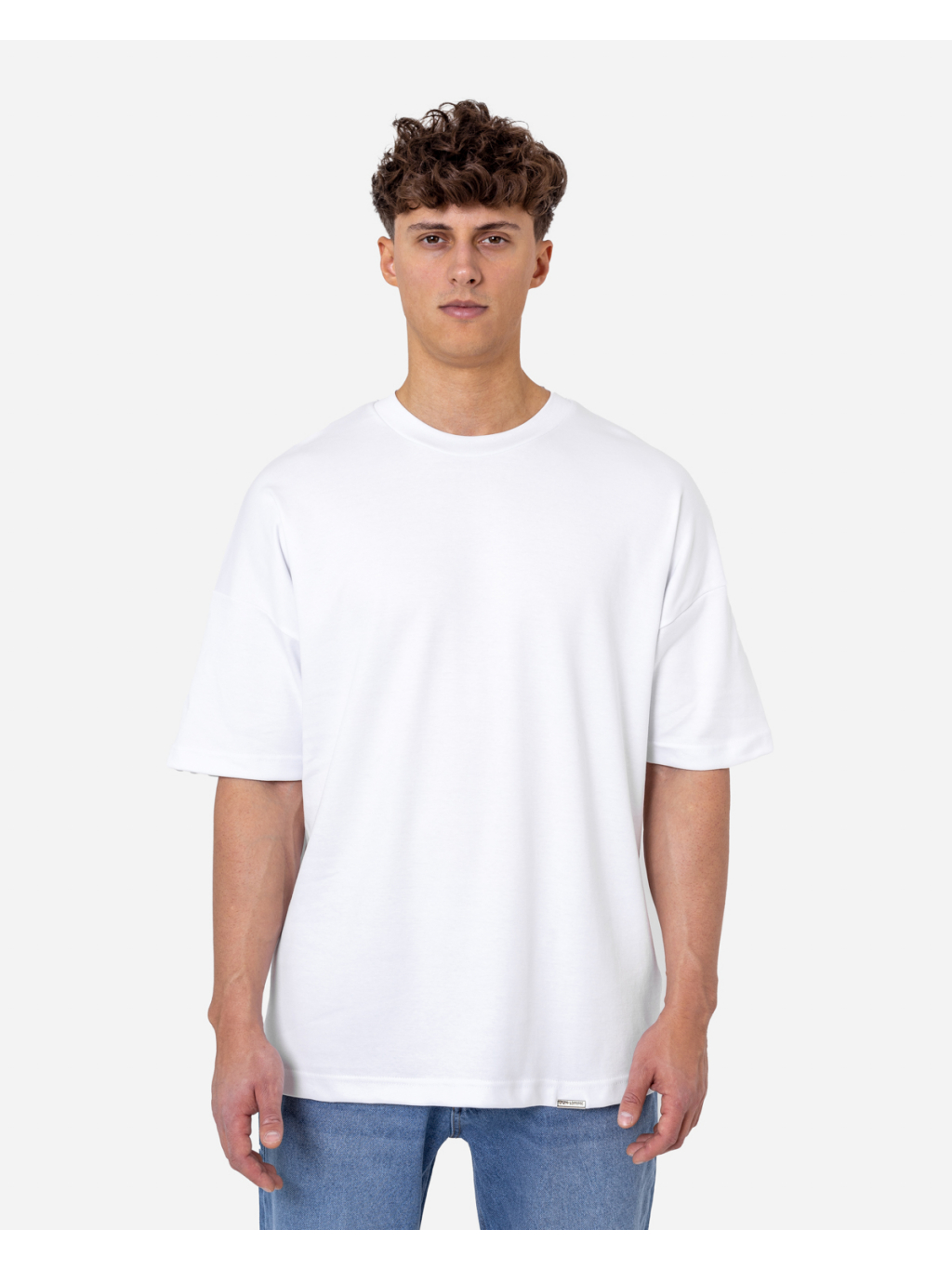 Oversized T-shirt Ground - white - DON LEMME