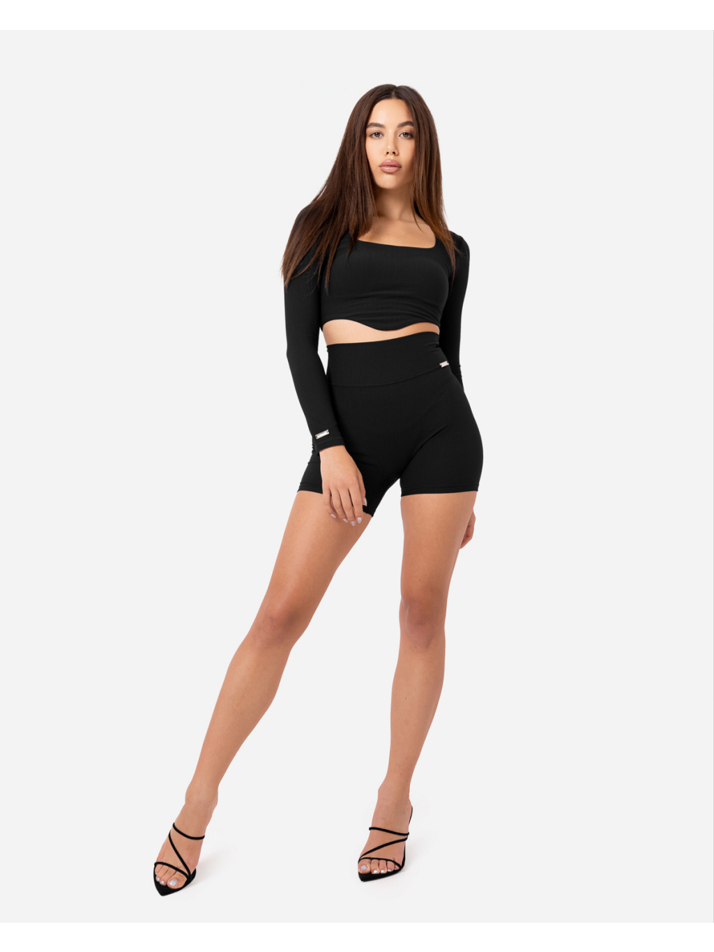 Mini shorts Naughty - black 