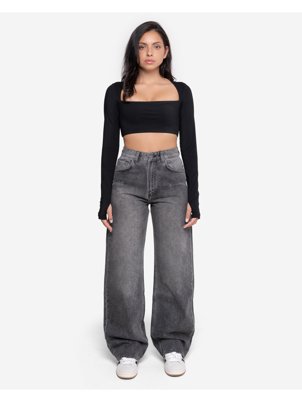 Women jeans Butt - light grey - DON LEMME Women jeans Butt - light grey - DON LEMME