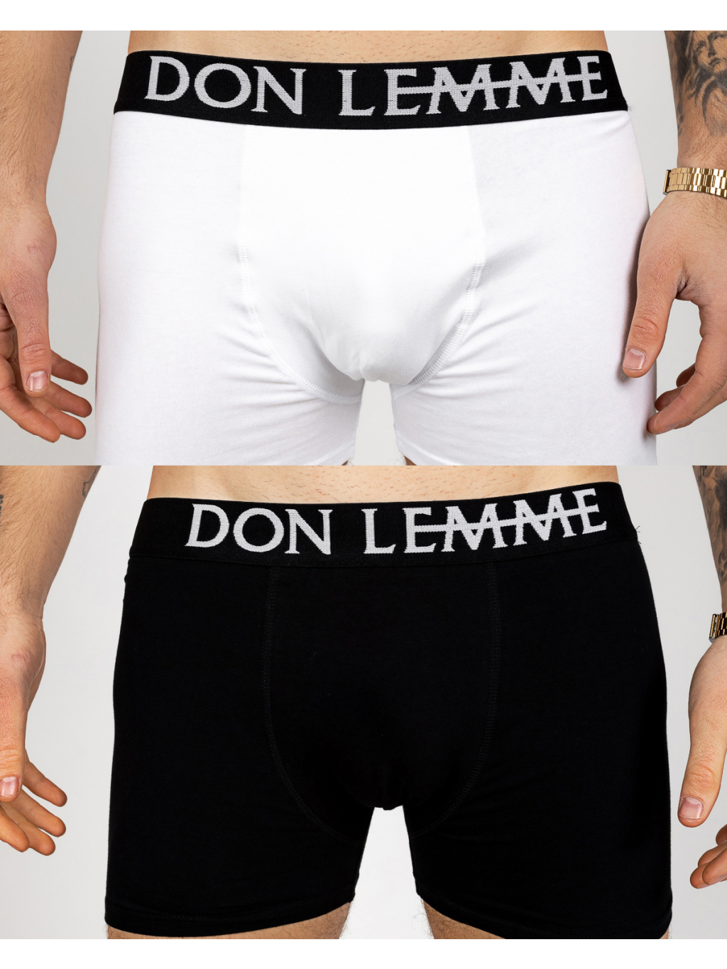 Duopack boxers mix DON LEMME