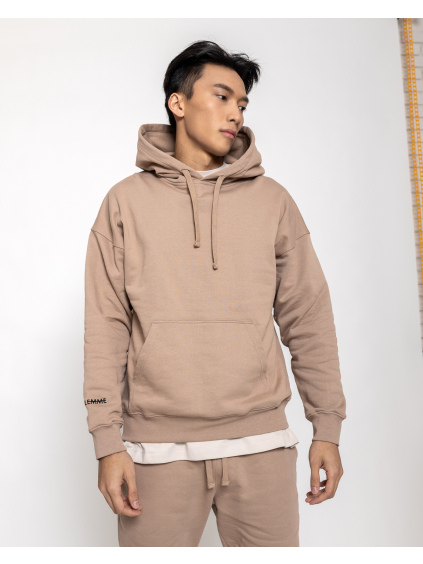 Oversized Hoodie Base - brown (Size L)