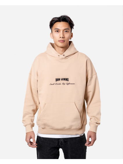 Oversized Hoodie Differences - beige (Size XL)