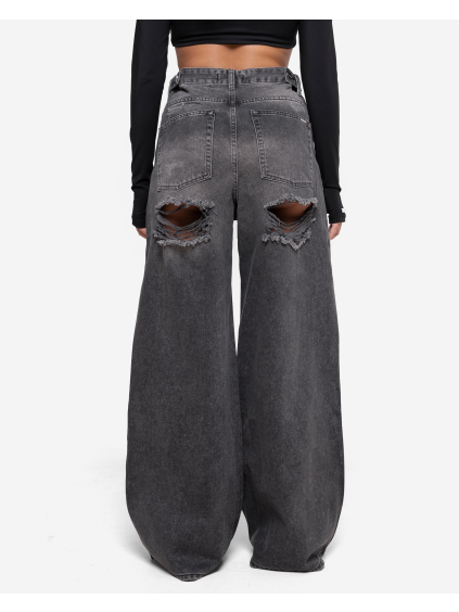 Women jeans Immoral - light grey