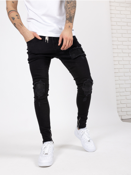 Jeans Biker - Black (Size 28L)