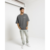Oversized T-shirt Castling - grey (Size XL)