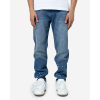 Men straight fit jeans Splatter - washed blue