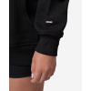 Women hoodie oversized fit Note - black