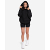 Women hoodie oversized fit Note - black