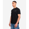 Pánské regular fit triko Accent - black (Velikost XL)
