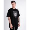 Oversized T-shirt Fame - black (Size L)