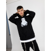 Oversized Mikina Panda - černá