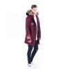 Parka About - bordó