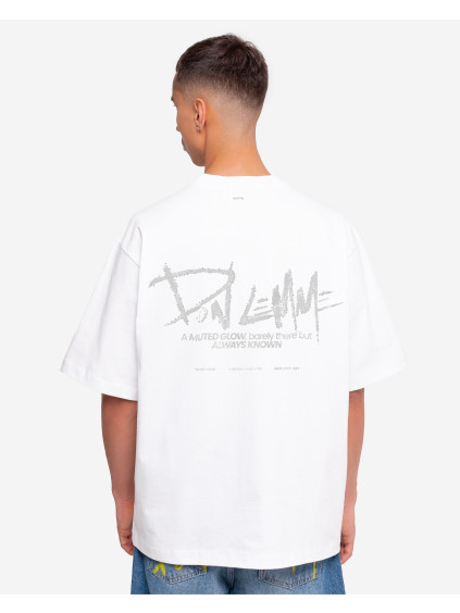 Pánské oversized triko Sparkle - bílé (Velikost XL)
