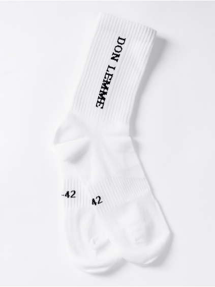 Ponožky Vertical - bílé