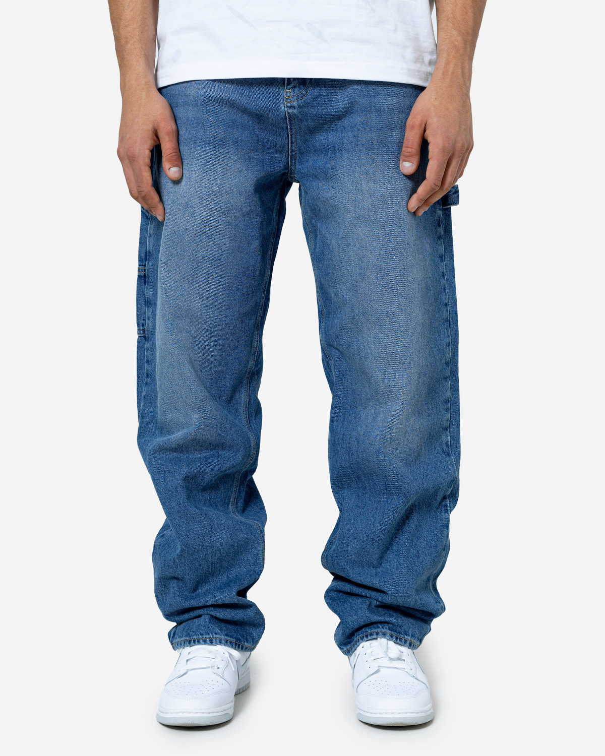 Don Lemme Pánské baggy fit džíny Breezy - washed blue Velikost: 29