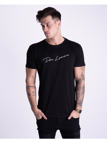 Póló Signature - fekete