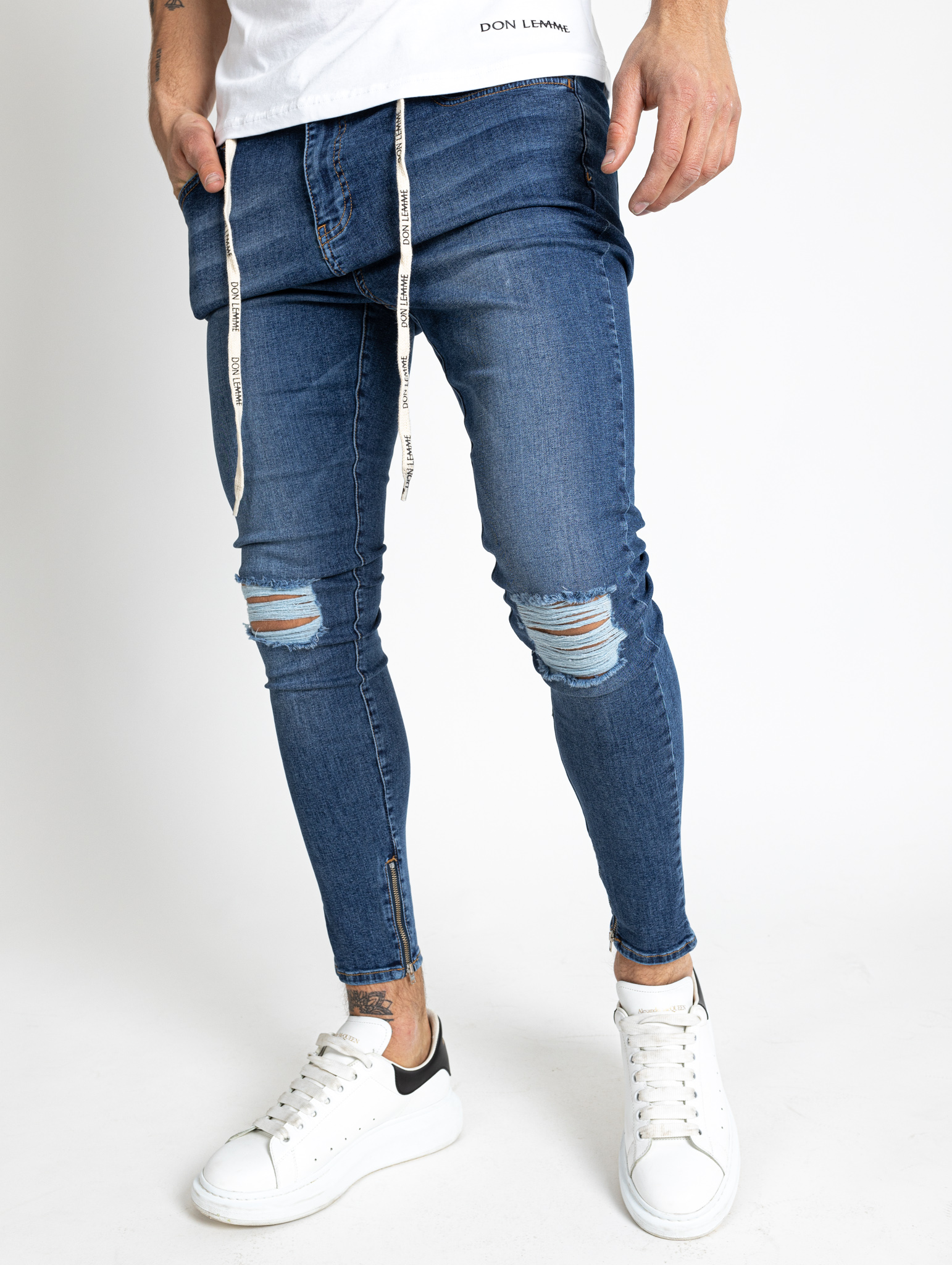 Don Lemme Farmernadrág Her - Blue Méret: 28L