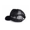 Baseball Sapka Mesh - fekete-fekete