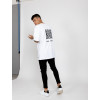 Oversized Póló QR Code - fehér