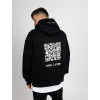 Oversized Melegítő Felső QR Code - fekete