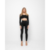 Sport top Wavy - black (Méret One size)