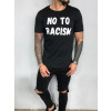 Póló Racism - fekete